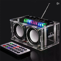3 Delige DIY Bluetooth speaker kit met FM radio 87,5 108MHZ DIY soldeerproject oefen elektronische kit solderassemblage