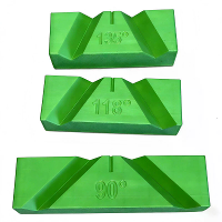 3 Delige Draagbare Handboorbit scherpergids Set 90 118 135 Graden Hoekslijpaccessoire voor Twistboren Scherpstelling Jig
