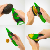 3 In 1 Avocado Slicer Peeler Skinner
