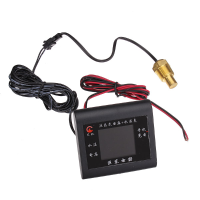 3 In 1 Lcd Car Voltmeter Water Temperature Gauge Usb Phone Charger