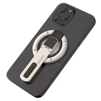 3 In 1 Magnetische Telefoonringhouder Dubbelzijdige Magnetische Telefoonstandaard 360° Rotatie voor iPhone 17 17 Pro 16