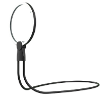 3 In 1 Multifunctionele loep met licht, Grote glazen lens van 5.12