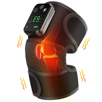 3 IN 1 Vibratieknopcontroller Verwarmende Vibratie Knieschijf Schouderkussen Elleboogkussen Intelligente Temperatuurrege
