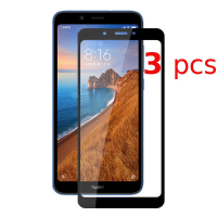 3 STKS Bakeey 9H Anti Explosie Volledige dekking Gehard Glas Screen Protector voor Xiaomi Redmi 7A Niet origineel