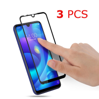3 Stks Bakeey Anti Explosie Volledige Cover Volledige Lijm Gehard Glas Screen Protector voor Xiaomi Redmi 7/Redmi Y3 nie