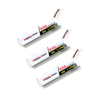 3 STKS Happymodel 1S 3,8 V 650 mAh 30C Lipo Lihv batterij PH2.0 Plug voor Moblite7 FPV Racing RC Drone
