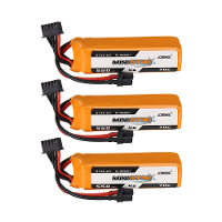 3 Stuks CNHL MiniStar 15.2V 550mAh 70C 4S LiPo Batterij XT30U Plug voor RC Drone FPV Racing