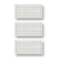3 Stuks Proscenic vervangende HEPA filters voor Proscenic WashVac F20 draadloze nat  en droogzuiger