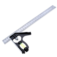 300Mm Horizontal Angle Square Stainless 90 Dgree Woodworking Ruler
