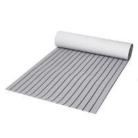 300X90x0.6Cm Grijze EVA bootvloer Faux Teak Decking velkussen