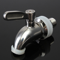 304 Stainless Steel Barrel Drink Dispenser Faucet Tap Water Spigot