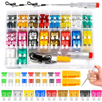 306PCS Autozekeringset Standaard+Mini+Laag profiel Mini Blade zekeringassortiment 5A/7.5A/10A/15A/20A/25A/30A/35A/40A Au