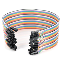 30Cm 40pcs Female To Female Breadboard Wires Jumper Cable
