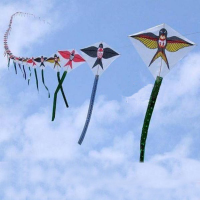 30Pc/string Swallow Flying Kite Outdoor Mini Flying Kite 28*24cm