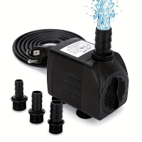 30W Ultraduikbare Waterpomp 550 GPH Hoog Opvoerend voor Aquariums Visbakken Vijvers Hydrocultuur Standbeelden met 3 Mond