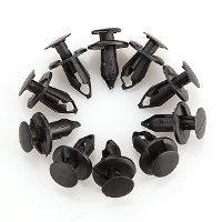 30X 8mm Clips Choc Agrafe Fixtion Rivet Bumper Pr Honda Suzuki
