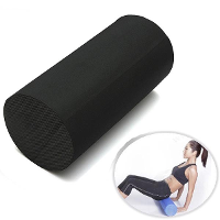 30X14.5Cm Eva Yoga Pilates Foam Roller Massage Band Home Gym