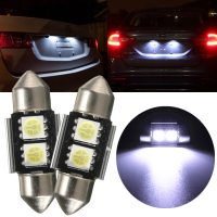 31Mm 5050 2 Smd Led Canbus Interior Car Festoon Dome Light Lamp Bulb White