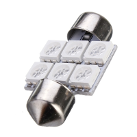 31Mm C5w 5050 Smd 6 Led Car Festoon Dome Map Interior Number Light