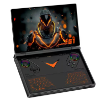 [32+1T] ONEXPLAYER G1 opvouwbare mini gaming laptop AMD Ryzen AI 9 HX 370 Radeon 890M 8.8 Inch 144Hz 2.5K touchscreen ha