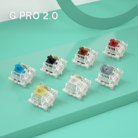 35 Pcs Gateron Pro 2.0 RGB SMD Schakelaars Geel Zilver Blauw Pro Schakelaar Pre Lubed Voor MX Mechanische Toetsenbord
