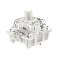 35 Stks/Set Gateron G Pro 3.0 3 Pin Mechanische Toetsenbordschakelaars Wit/Zilver Schakelaar met Enkele/Dubbele Veer