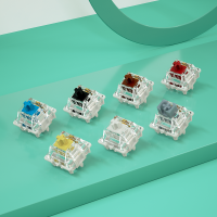 35 Stuks Gateron Pro 2.0 RGB SMD Switches Wit Zilver Pro Switch Voor MX Mechanisch Toetsenbord