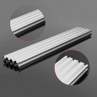 350Mm/500mm Length 2080 T Slot Aluminum Profiles Extrusion Frame For Cnc