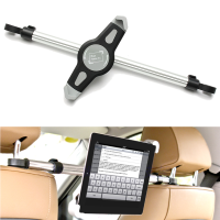 360° Adjustable Universal Aluminum Alloy Car Back Seat Head Rest Mount Tablet iPad Stand Holder
