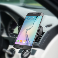 360 Degree Rotation Qi Wireless Led Indicator Car Charger Dashboard+air Vent Mount For Samsung S8 Iphone 8 X