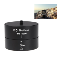 360 Degrees Panning Stabilizer Rotating Tripod Adapter For Gopro Xiaomi Yi Sj4000 Sj5000 Sjcam Dslr Phone