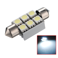 36Mm 6smd 5050 Canbus Error Free Car Led Dome Bulb Dc 12v 6000 6500k