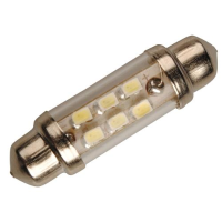 36Mm New White Dome 6 Smd Led Car Interior Bulb Light