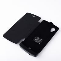 3800Mah External Battery Leather Case For Google Nexus 5