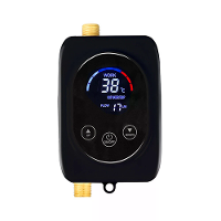 3800W 220V Mini Instant Water Heater met Touch Screen Slimme Wandgemonteerde Elektrische Douche voor Badkamer Keuken EU