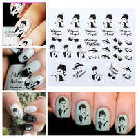3D Design Nail Sticker Nail Art Decoration