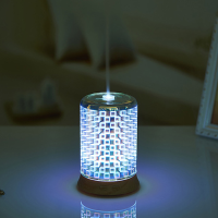 3D Effect Essential Oil Aroma Diffuser Ultrasonic Humidifier Aromatherapy 7 Color Changing