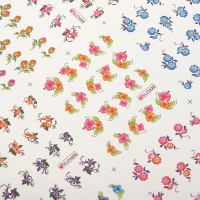 3D Flower Cartoon Pattern Nail Toes Sticker Nail Art Decoration