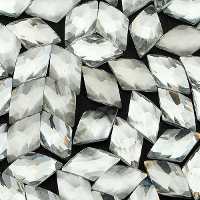3D Nail Art Rhombus Rhinestone Design Nail Sticker Decoration