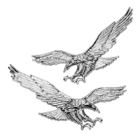 3D Personality Flying Eagle Car Metal Sticker