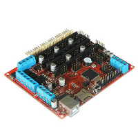 3D Printer Megatronics V2.0 Reprap Stepper Motors Driver Motherboard