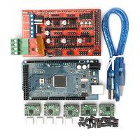 3D Printer Ramps 1.4 Controller + Mega2560 R3 + A4988 With Heat Sink Kit