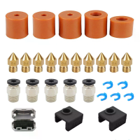 3D printeraccessoires Ender 3 MK8 mondstuk MK9 siliconenhuls PC4 01 siliconenafdichting