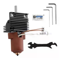 3D printeronderdelen voor Creality K1C K1 Max Hotend kit Snelle verwisselings keramische verwarmingsblok kit 0,4 0,6 0,8