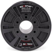 3D Xtech PLA2010750BK0 3DXSTAT Conductive ESD Filament PLA kunststof Geurarm, Slagvast 1.75 Mm 750 g Zwart 1 stuk(s)