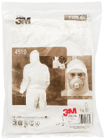 3M 4510L Beschermpak 4510 Maat: L Wit