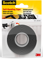 3M 4704 Reparatietape Zwart (l x b) 3 m x 25 mm 1 stuk(s)