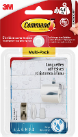 3M Command strips, multipack Inhoud: 16 onderdelen