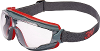 3M Goggle Gear 500 GG501NSGAF BLU Ruimzichtbril Met anti condens coating Blauw, Grijs EN 166 DIN 166