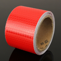3M Red Reflective Safety Warning Conspicuity Tape Film Sticker